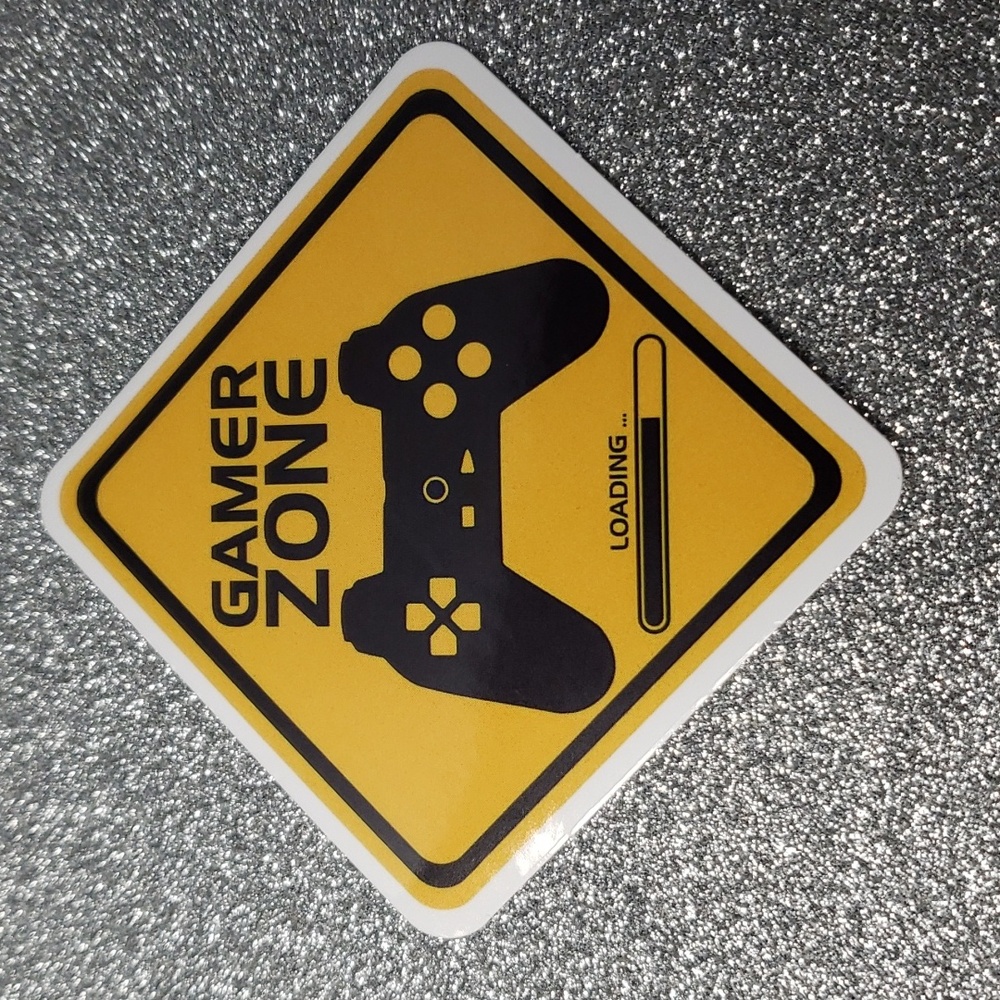 SIGN WATERPOOF Sticker Gamer Zone